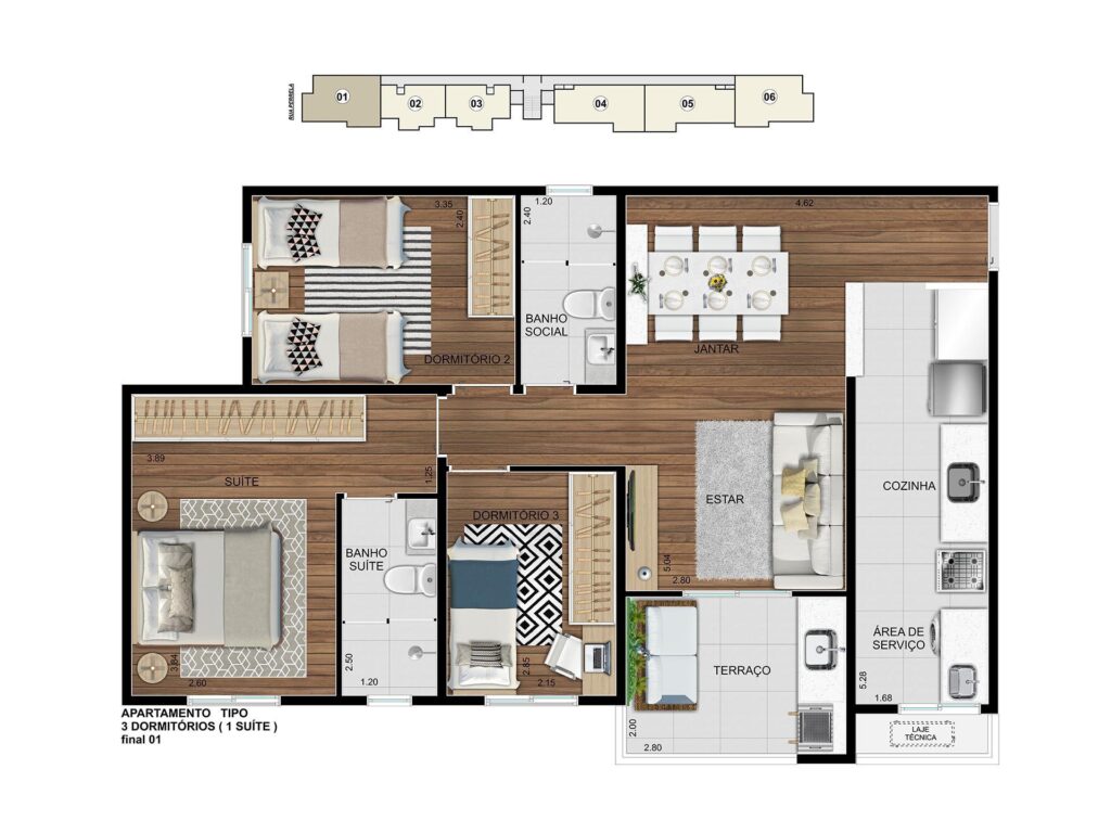 Final 1- 3 dorms
