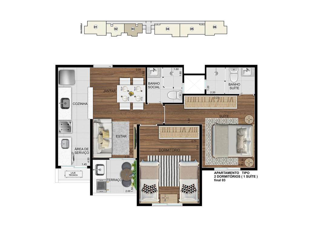 Final 3- 2 dorms